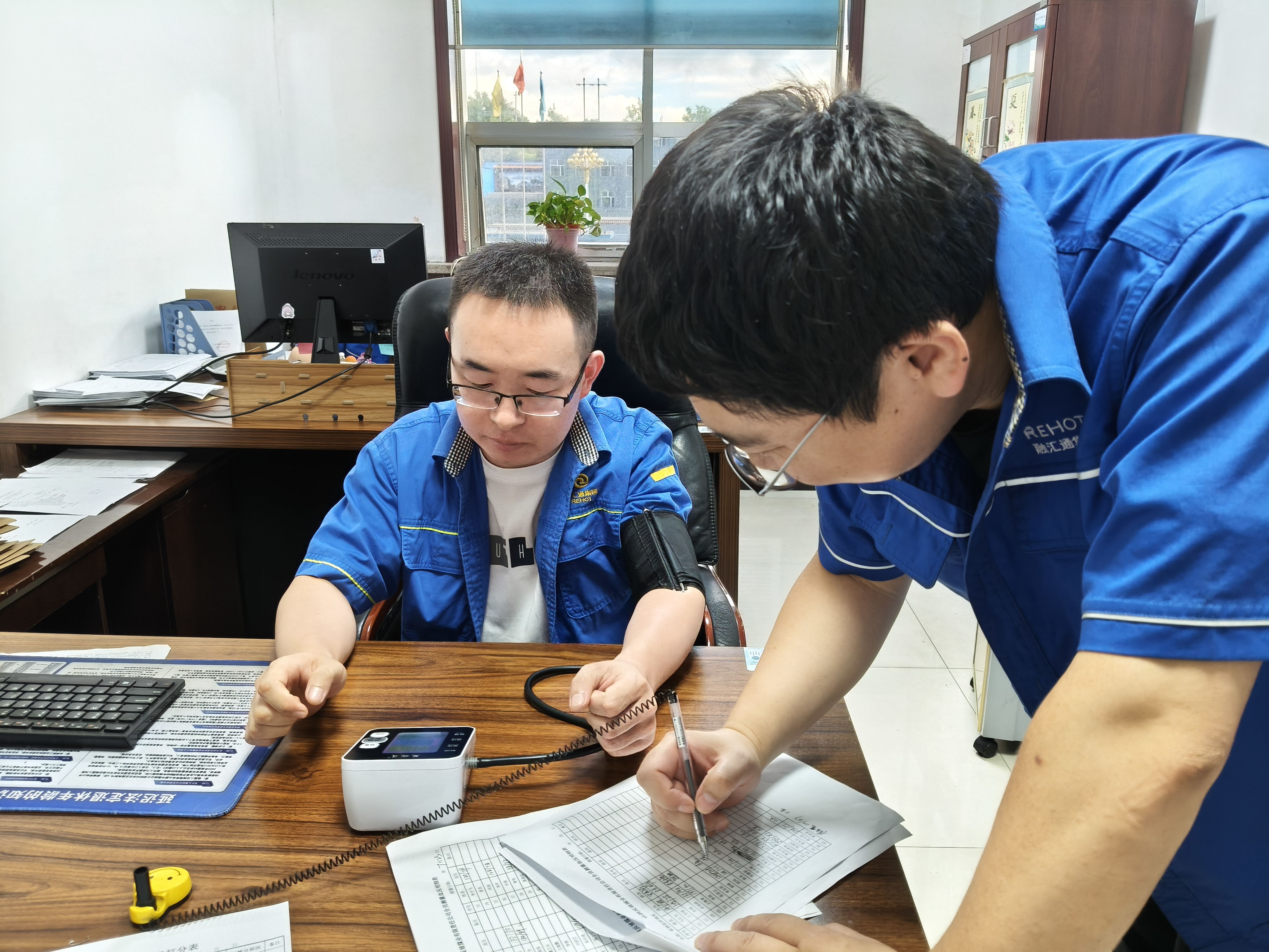山西反坡煤業(yè)有限責(zé)任公司組織開(kāi)展全體職工健康篩查工作